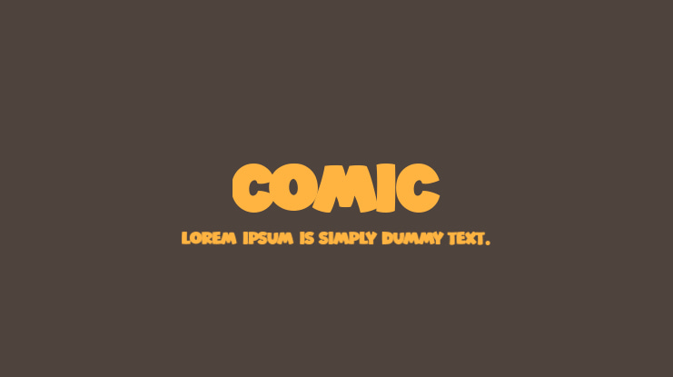 Comic Font