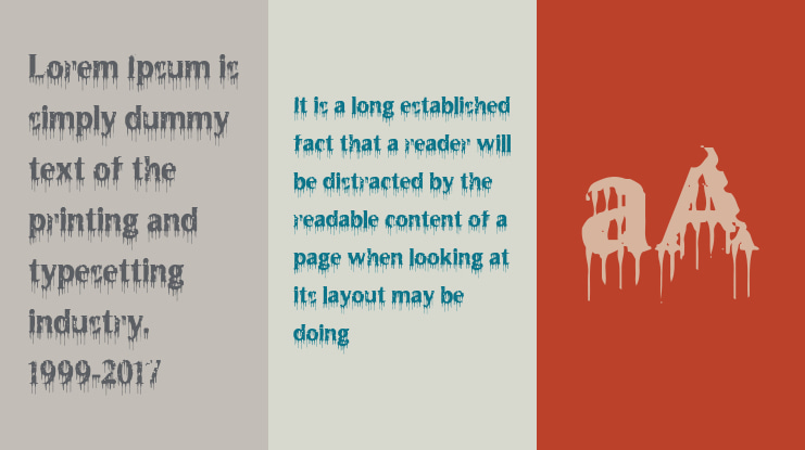 Bloodletting Legacy Font