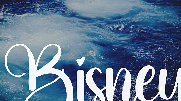 Bisney Font