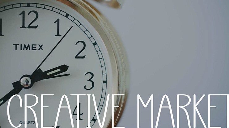Creative Market Font