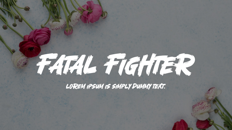 Fatal Fighter Font