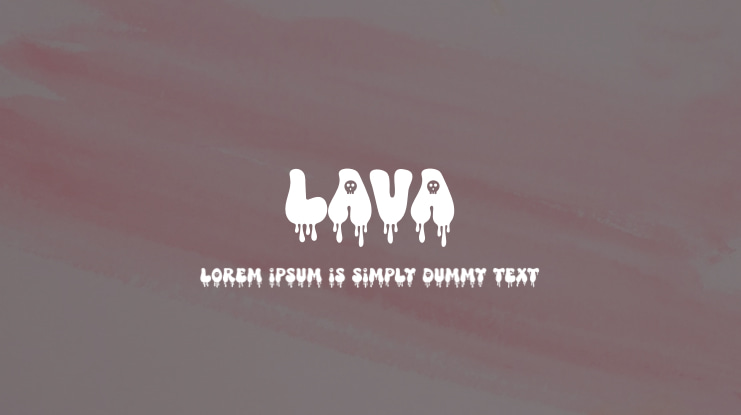 Lava Font