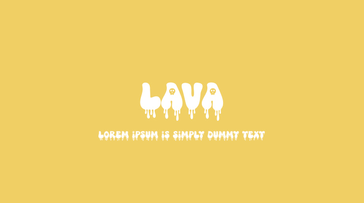 Lava Font