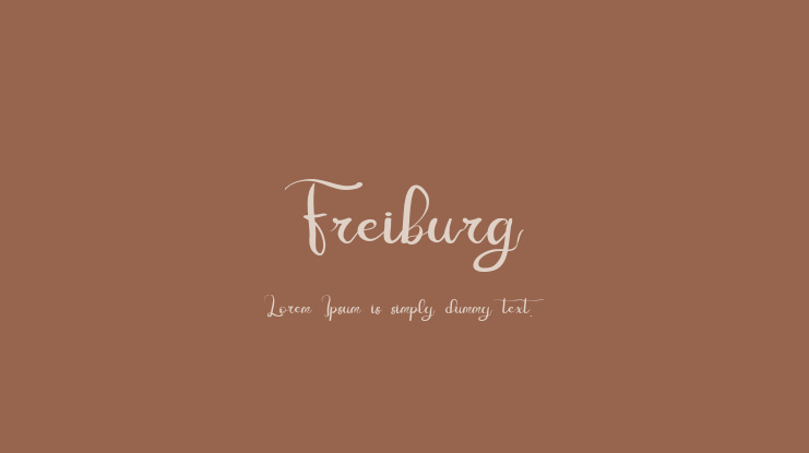 Freiburg Font