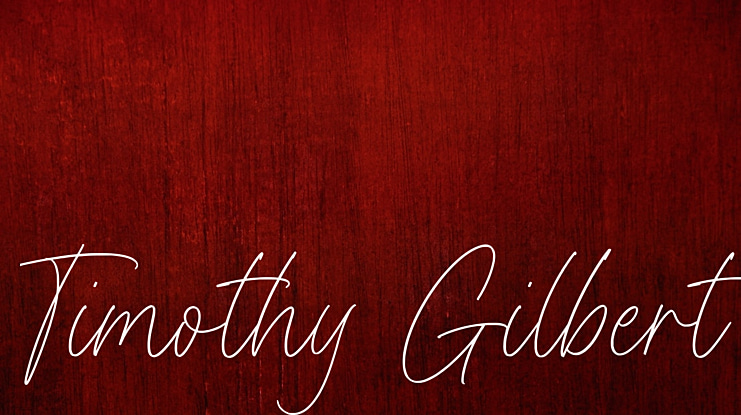 Timothy Gilbert Font