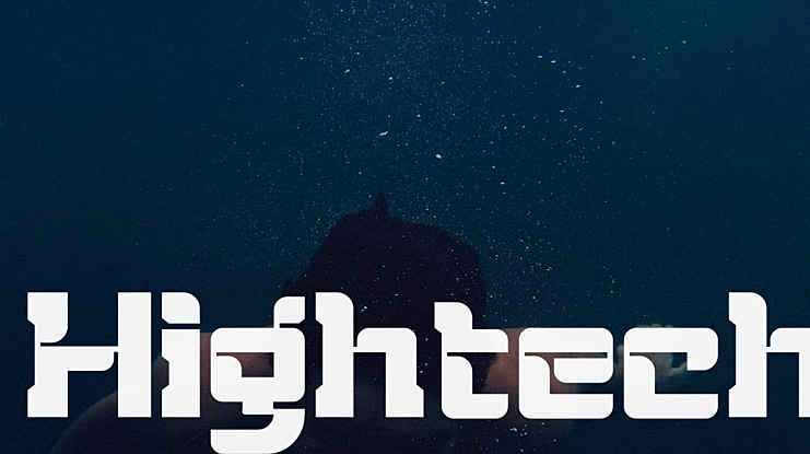 Hightech Font