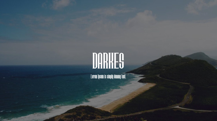 DARKES Font