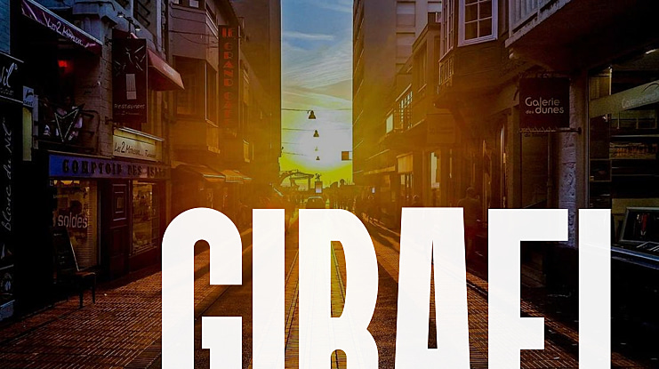GIRAFL Font