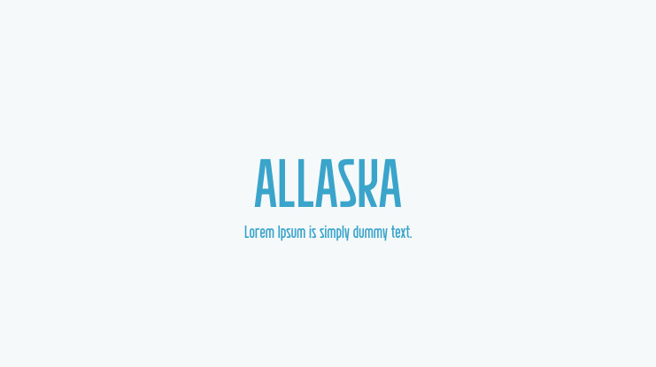ALLASKA Font