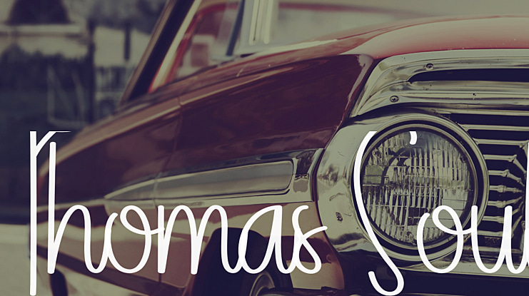 Thomas Soul Font