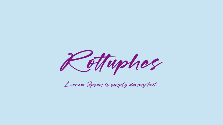 Rottuphes Font