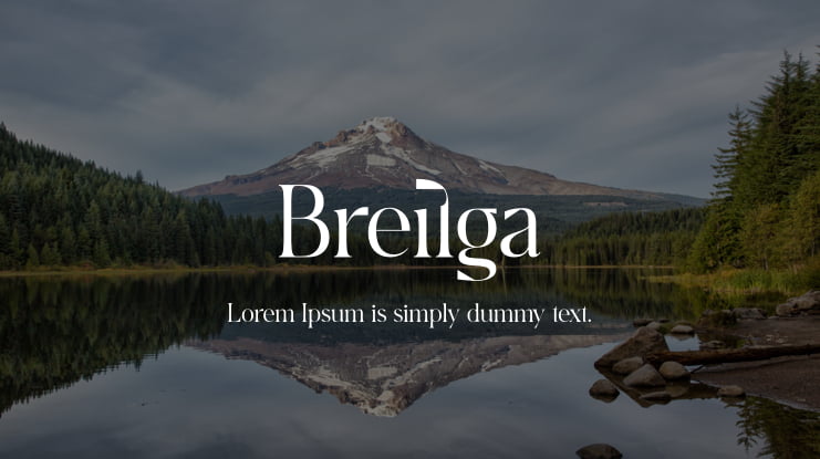 Breilga Font