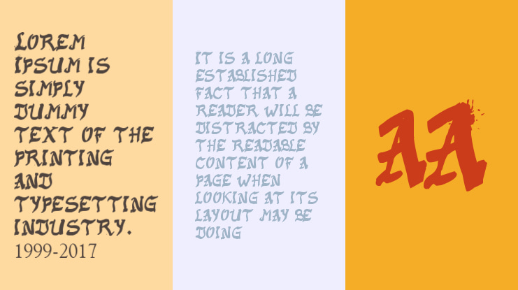 Raslani Kaplash Font