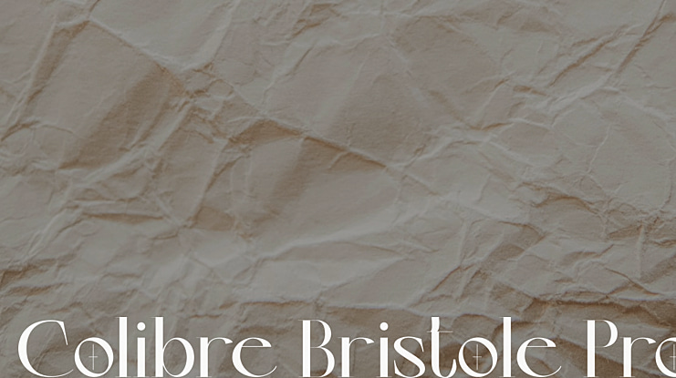 Colibre Bristole Pro Font