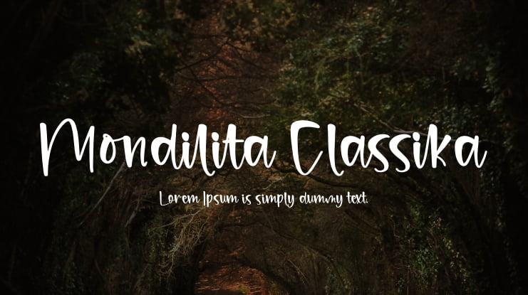 Mondilita Classika Font