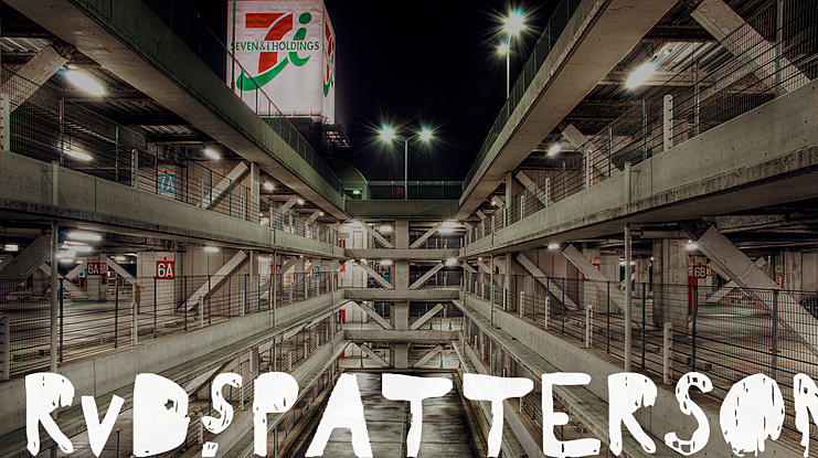 RvD Patterson Font