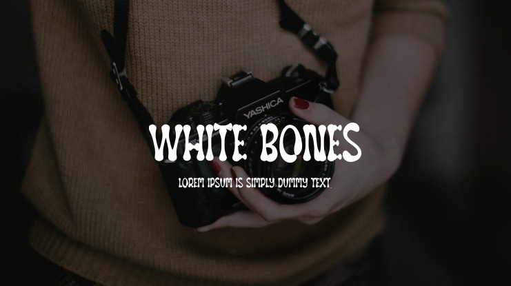 White Bones Font