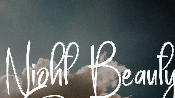 Night Beauty Font