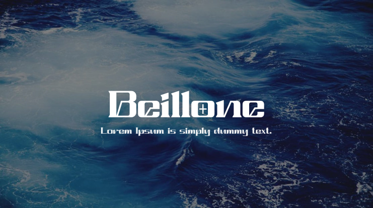 Beillone Font