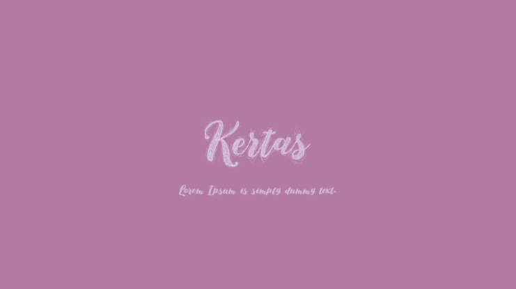 Kertas Font