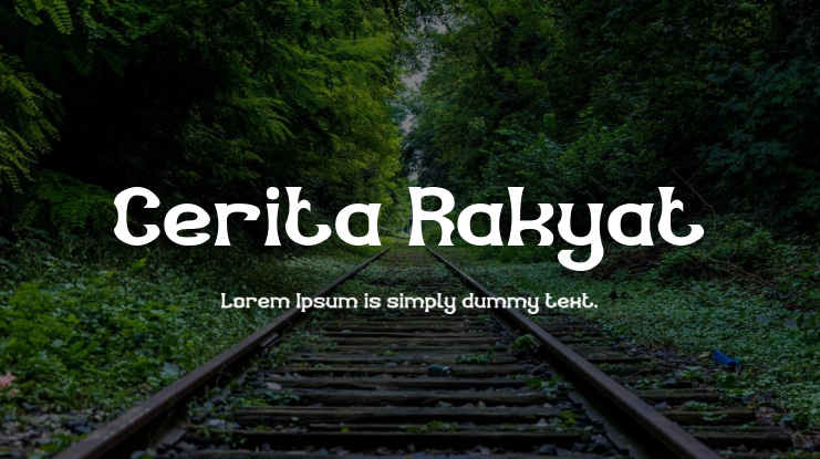 Cerita Rakyat Font