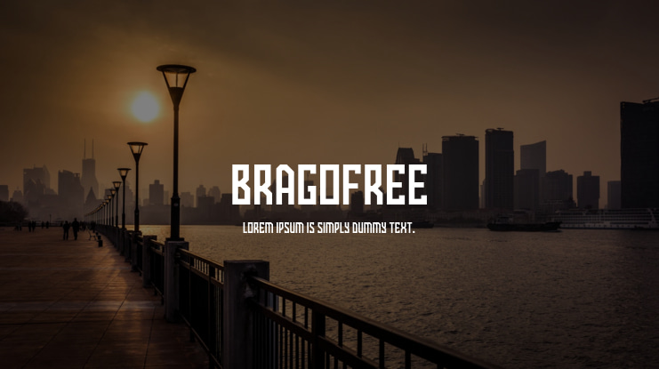 BragoFree Font