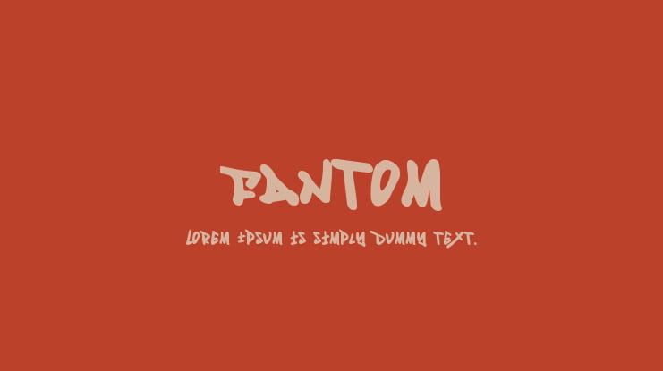 Fantom Font Family