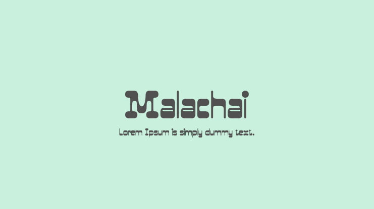 Malachai Font