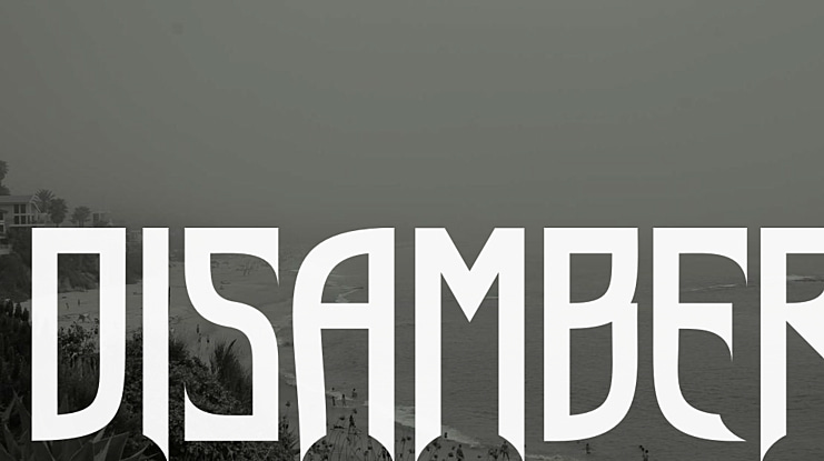 Disamber Font