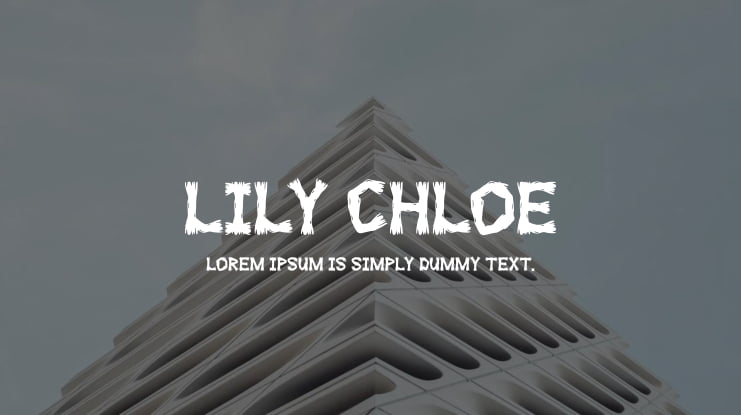 LILY CHLOE Font