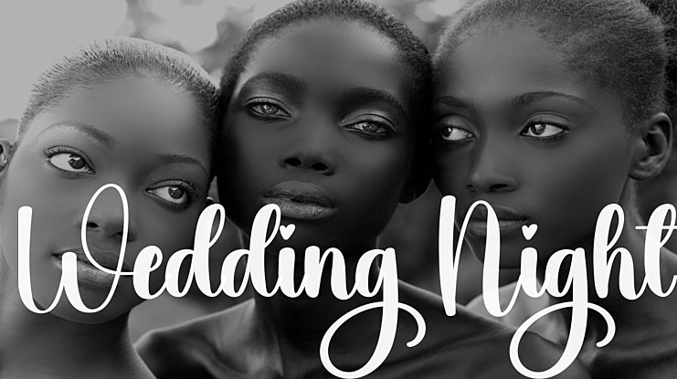 Wedding Night Font