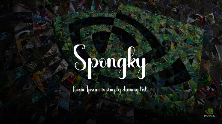 Spongky Font