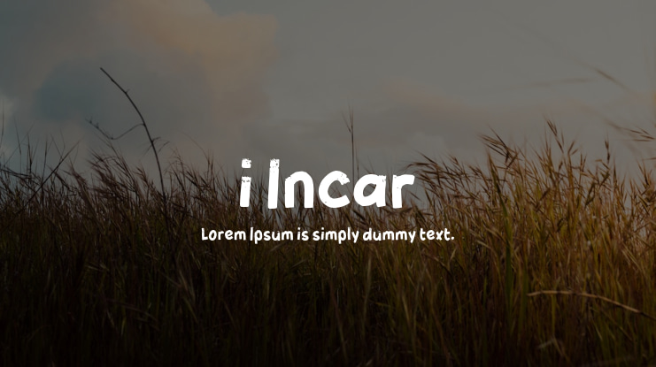 i Incar Font