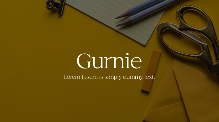 Gurnie Font