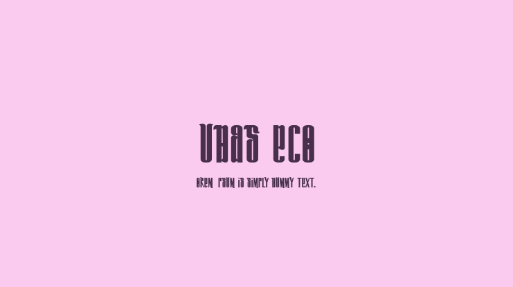 JudasDeco Font Family