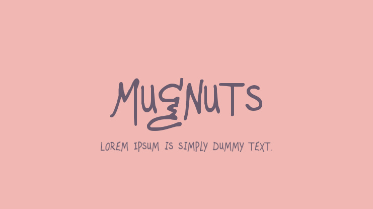 Mugnuts Font