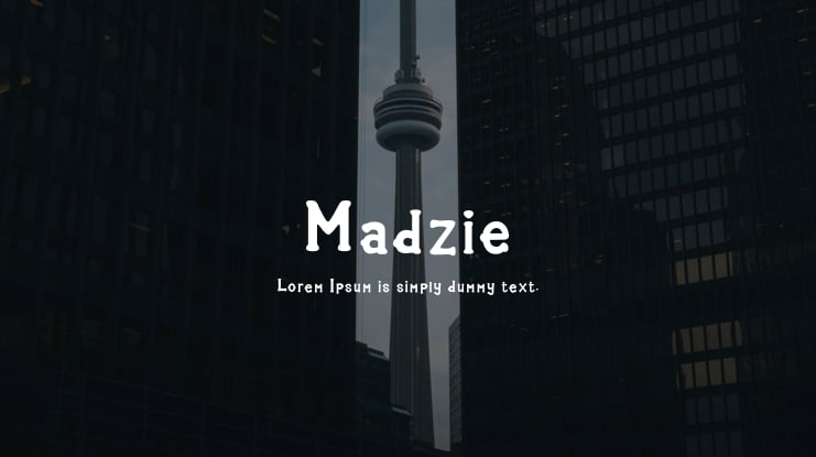 Madzie Font