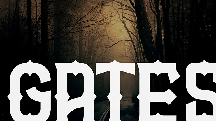 GATES Font