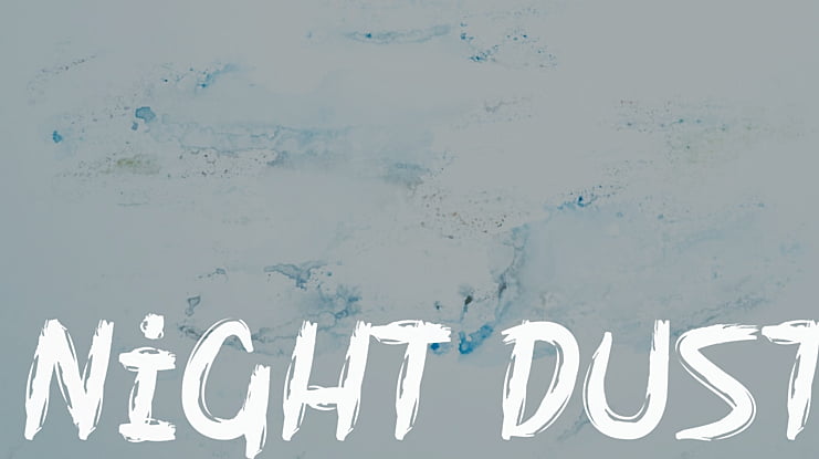 Night Dust Font