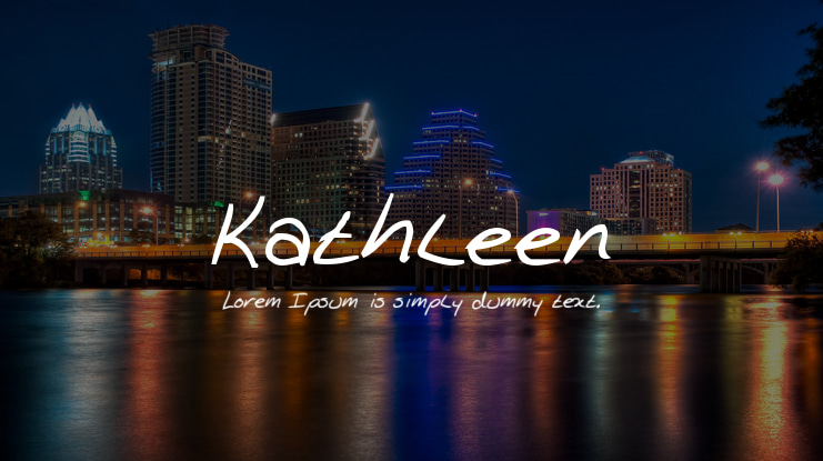 Kathleen Font Family