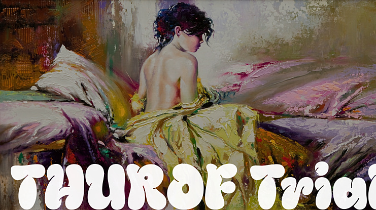 THUROF Trial Font