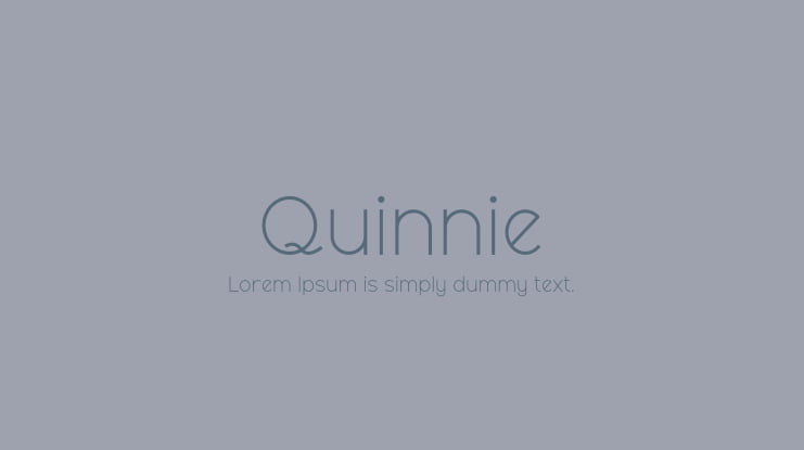 Quinnie Font