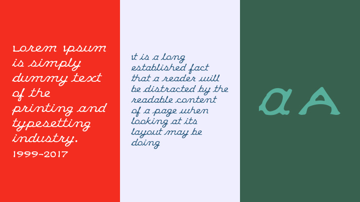 Klee CapScript Font Family