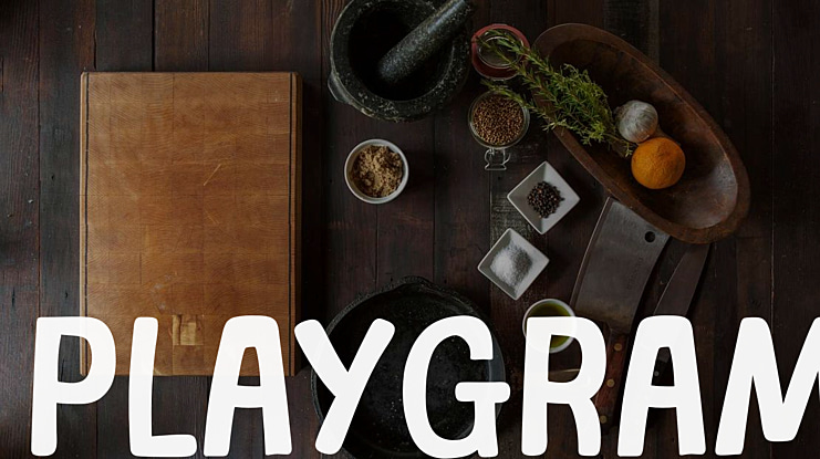 Playgram Font