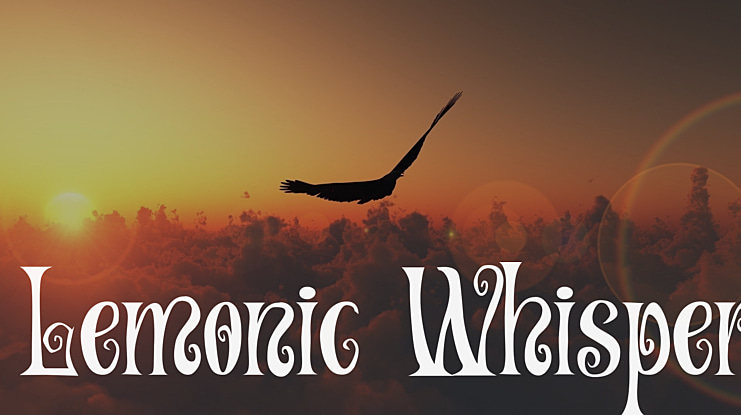 Lemonic Whisper Font