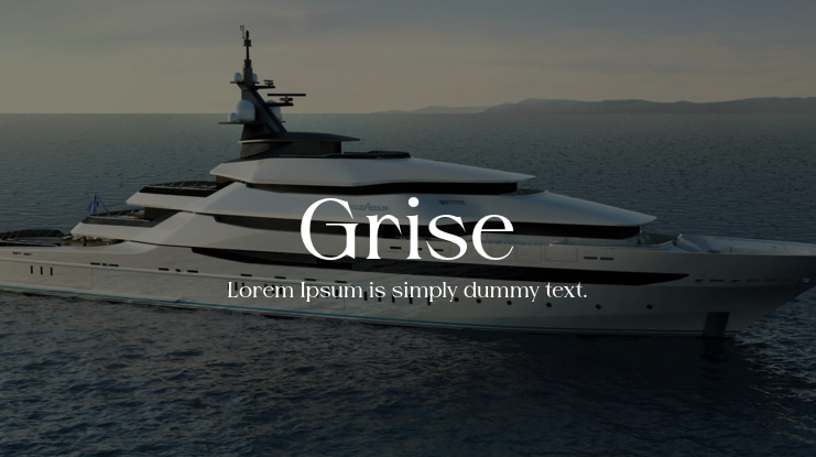 Grise Font Family