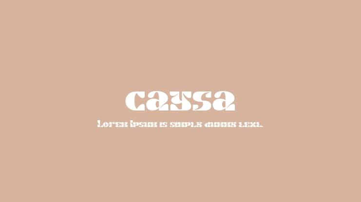 caysa Font