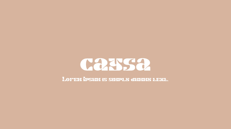 caysa Font