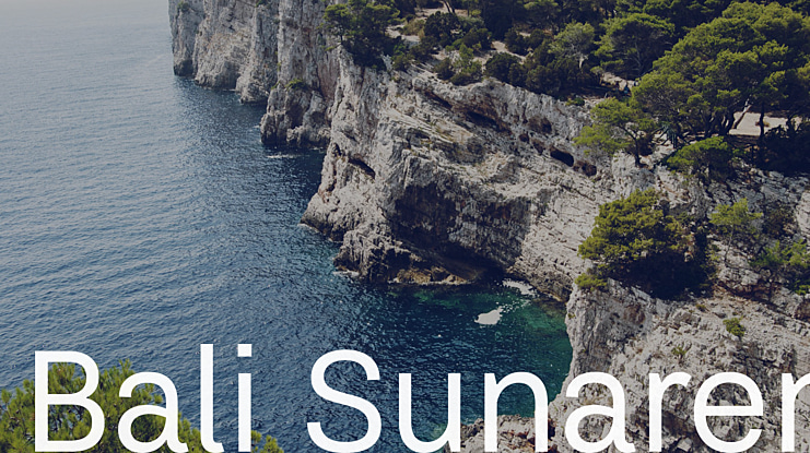 Bali Sunaren Font