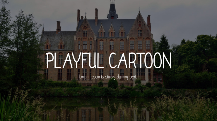 PLAYFUL CARTOON Font